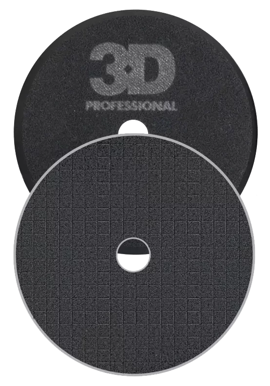 Кружок для финишной полировки 3D - Pad Black Sandwich Spider Foam 7,5 Finishing - K-58SBK