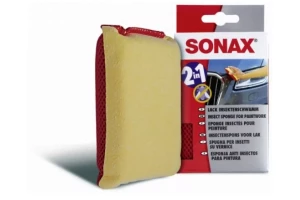 Универсальная мягкая губка для удаления насекомых двухсторонняя Sonax 426100